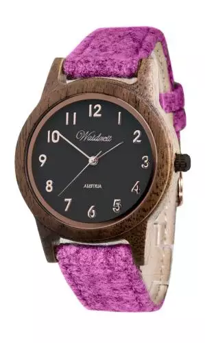 Damenuhr Waidzeit Sissy Black Loden