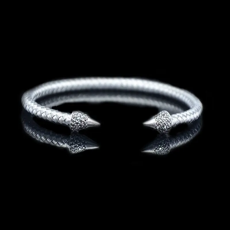 Premium Royal Arrow Silber Armband