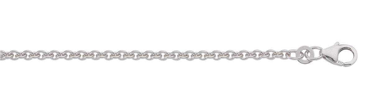 Anker rund Collier Kette 1,9 mm