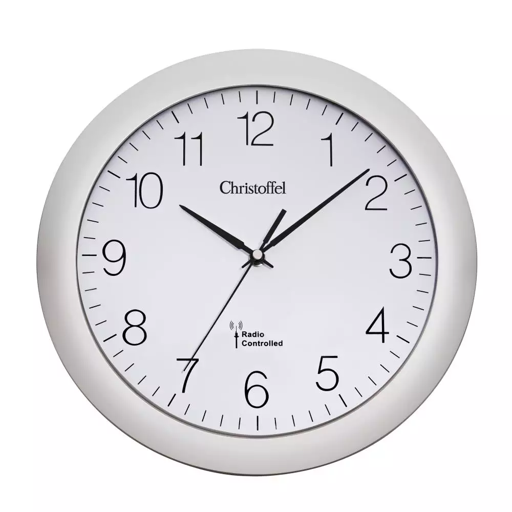 Wanduhr Funk Christoffel (52800-07 mit "Christ)