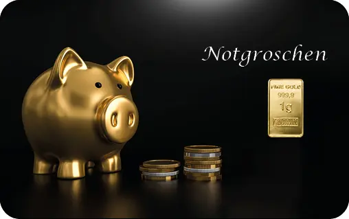 FineCard Notgroschen 1 x 1,0 g.
