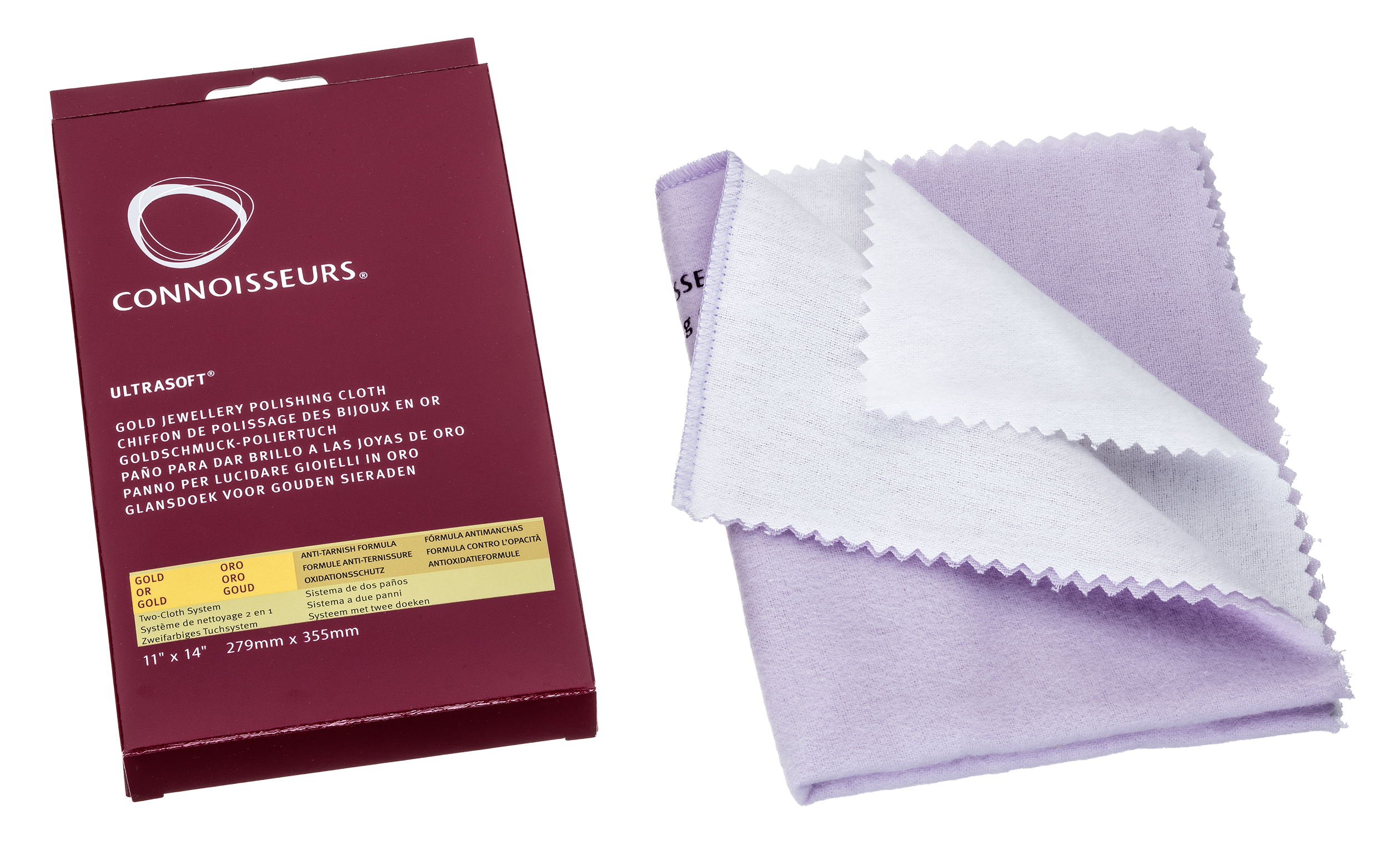 Connoisseurs Goldputztuch 2-fach (24103)