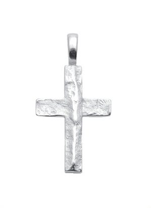 an150598 Kreuz Anhänger aus Silber