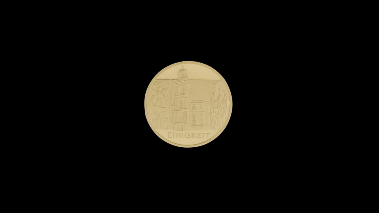 100 EURO Einigkeit 2020 GM banküblich