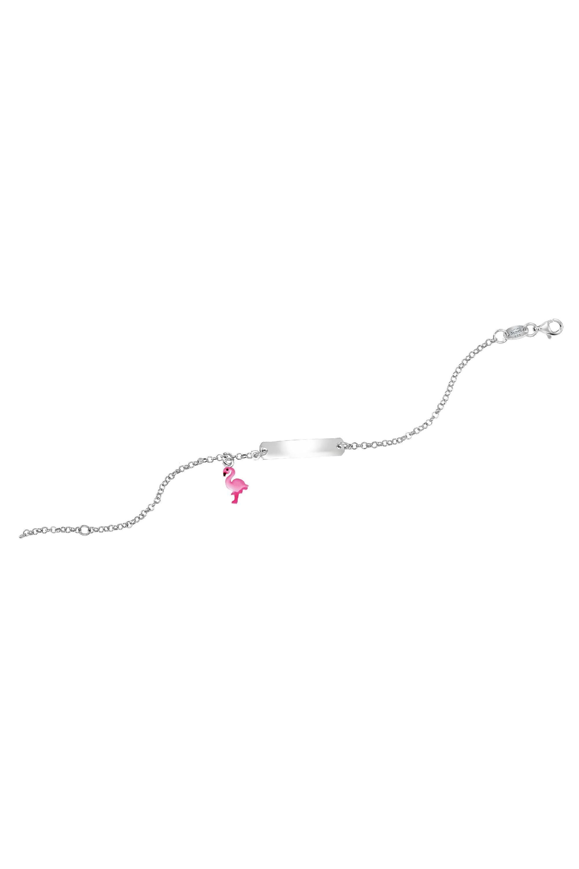 Scout Armband 925/- Sterling Silber rhodiniert Flamingo pink - OneSize (160260002)
