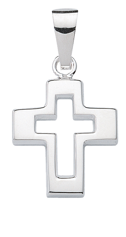 Kreuz Anhänger aus Silber