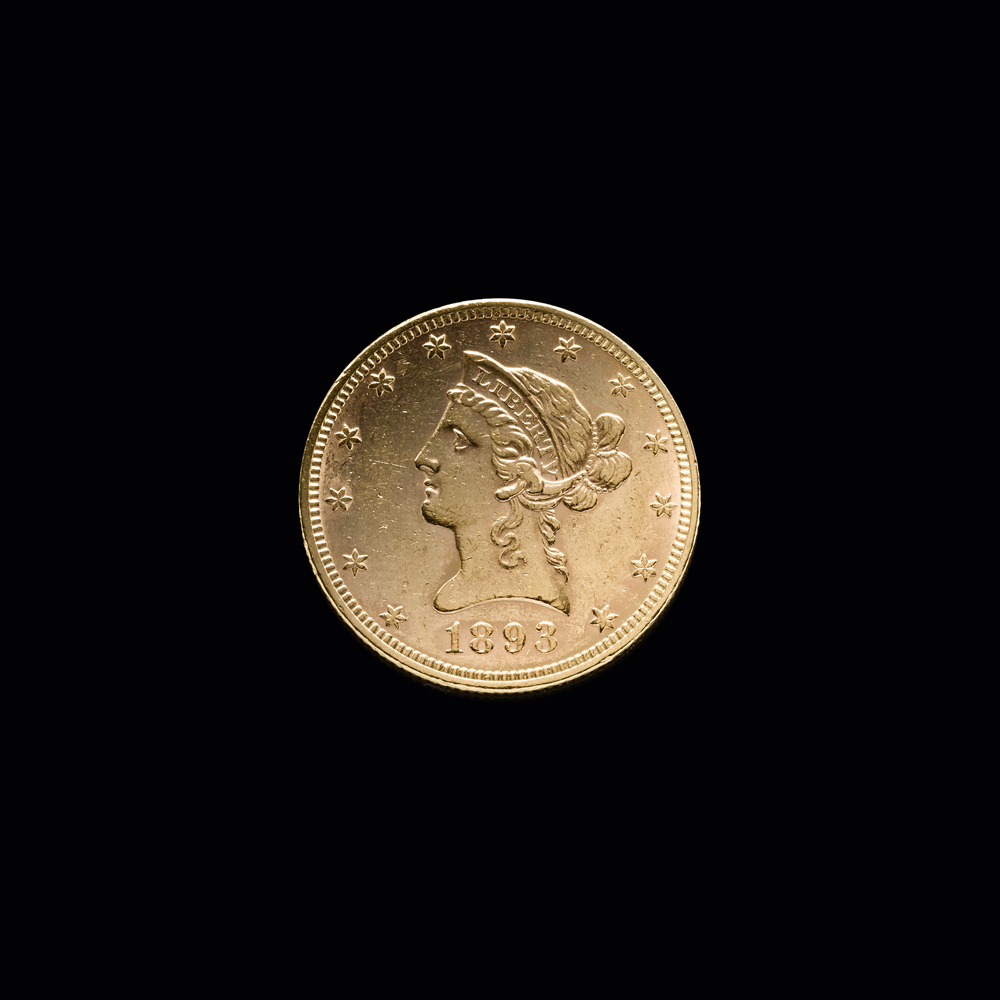 Liberty Head (Frauenkopf) 10 $ GM banküblich (81015413)