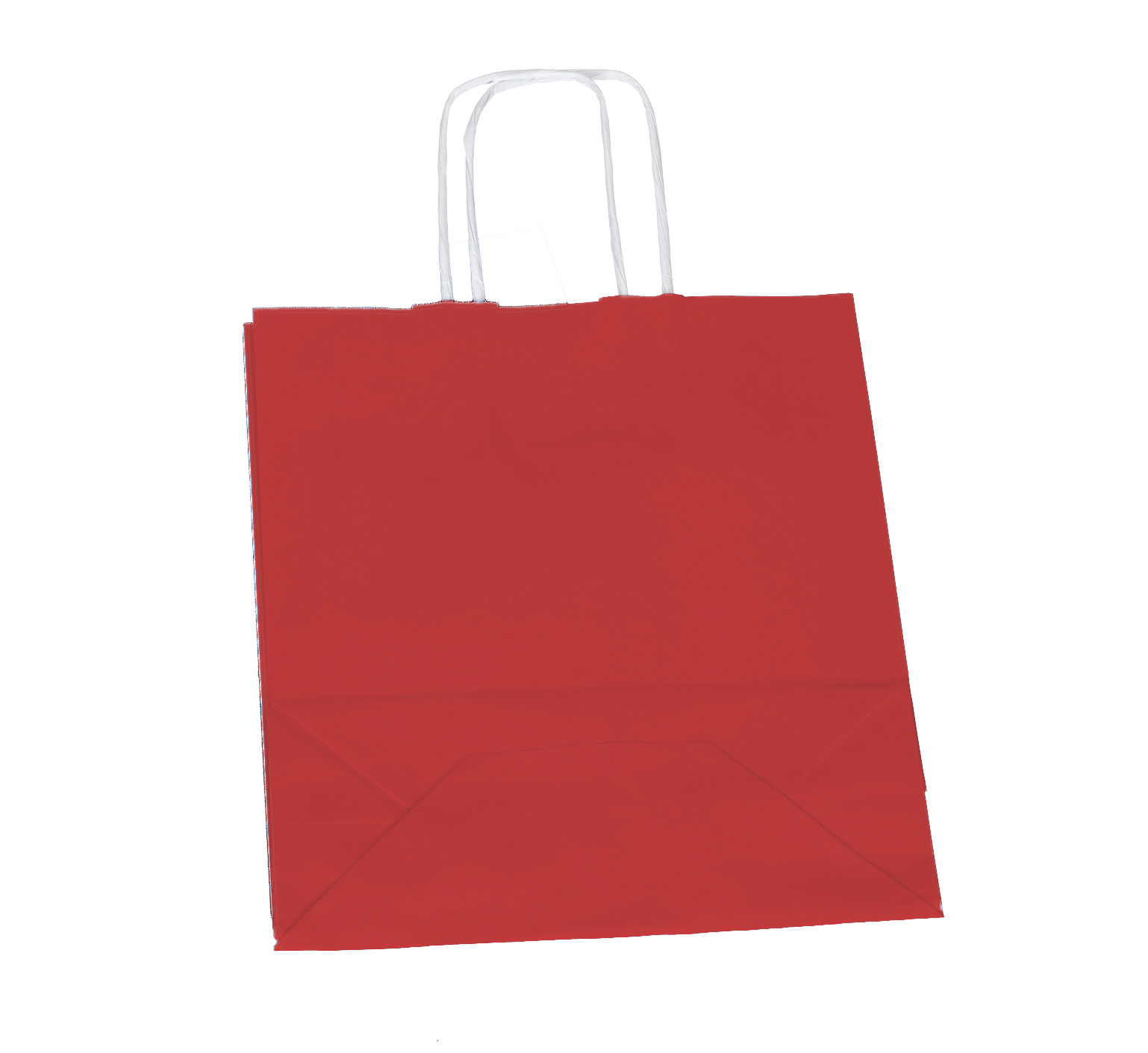 Papier Tragetaschen rot klein VE=10 (L1027)