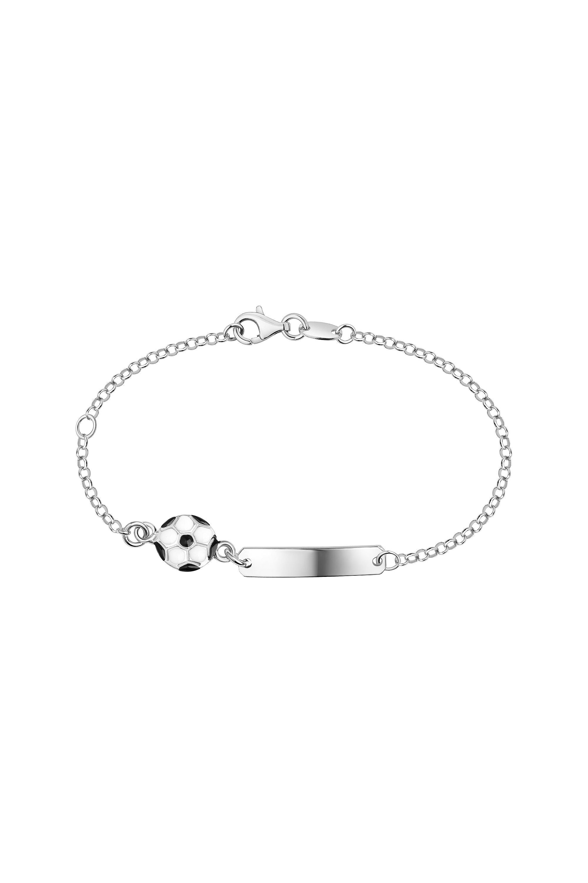 Scout Armband 925/- Sterling Silber rhodiniert Fußball (160260008)