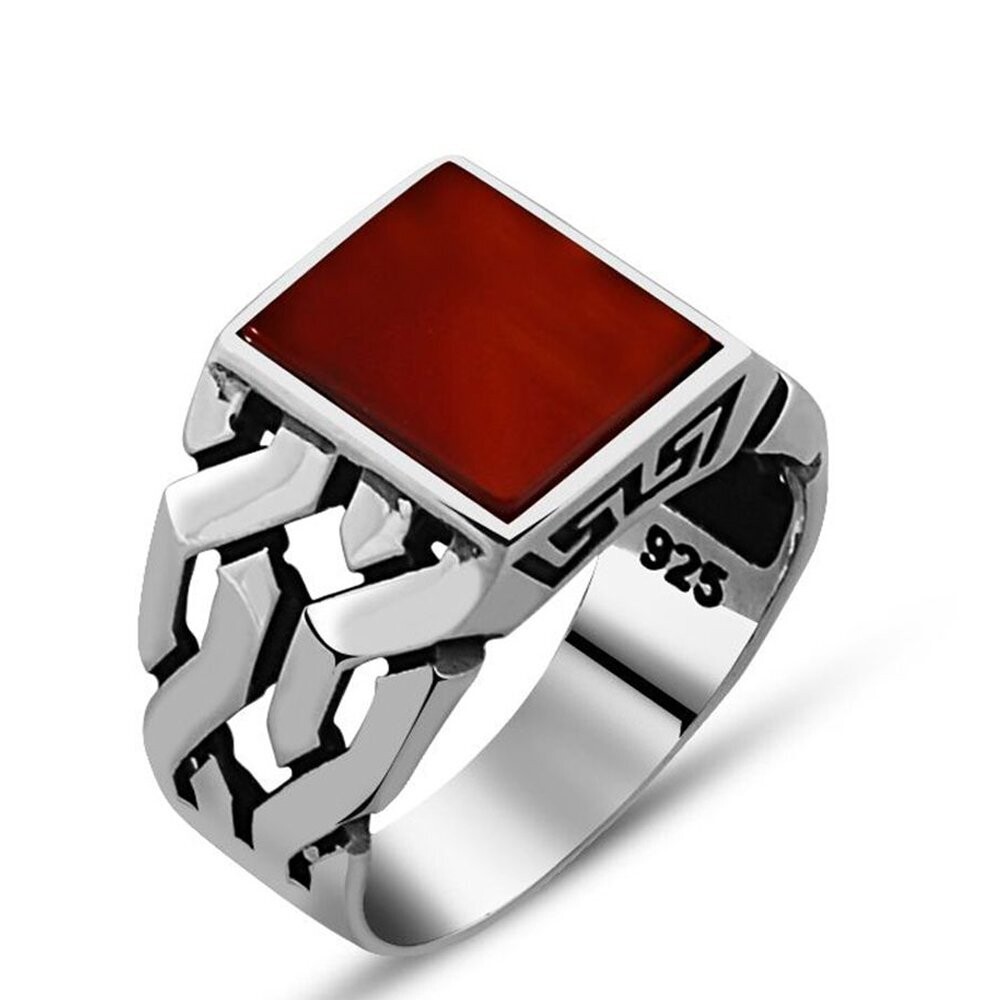 925 Silver Ring Achat | Wadlyn (W-EGYM-1299-20)
