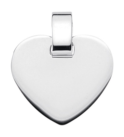 gp137349 Herz Sortiment Gravurplatte aus Silber