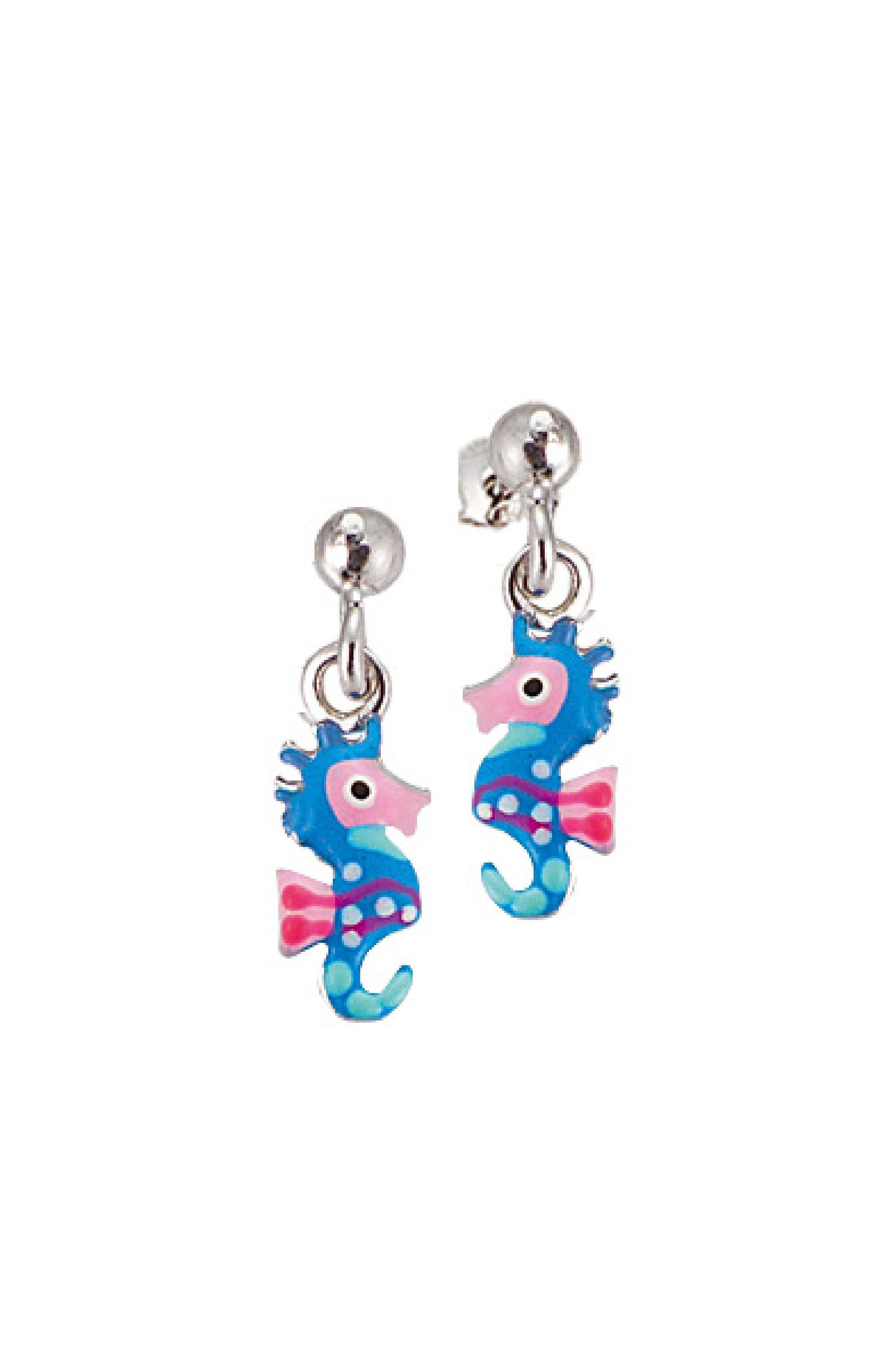 Scout Ohrhänger 925/- Sterling Silber rhodiniert Seepferd - OneSize (160230002)