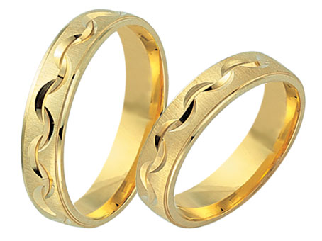 Trauringe 585 Gelbgold