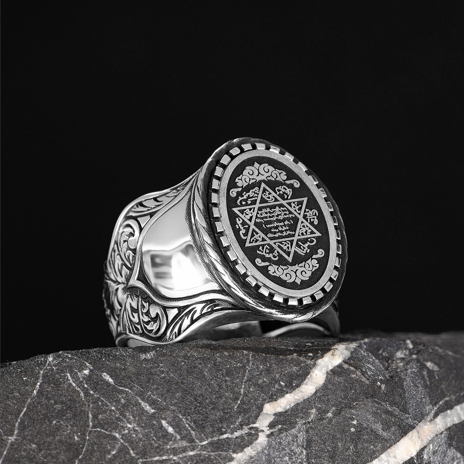 925 Silver Ring  Solomon | Wadlyn (W-EGYT-1591-68)