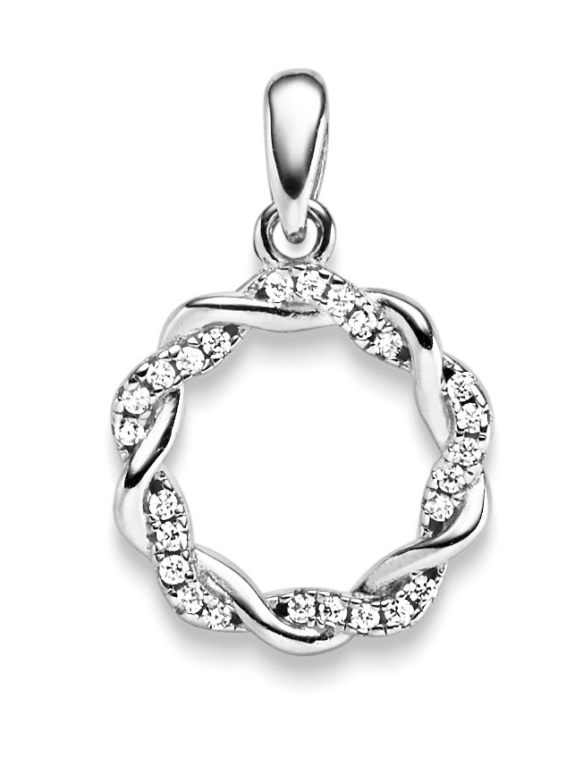 Zirkonia Anhänger aus Silber (25-327) (25-327)