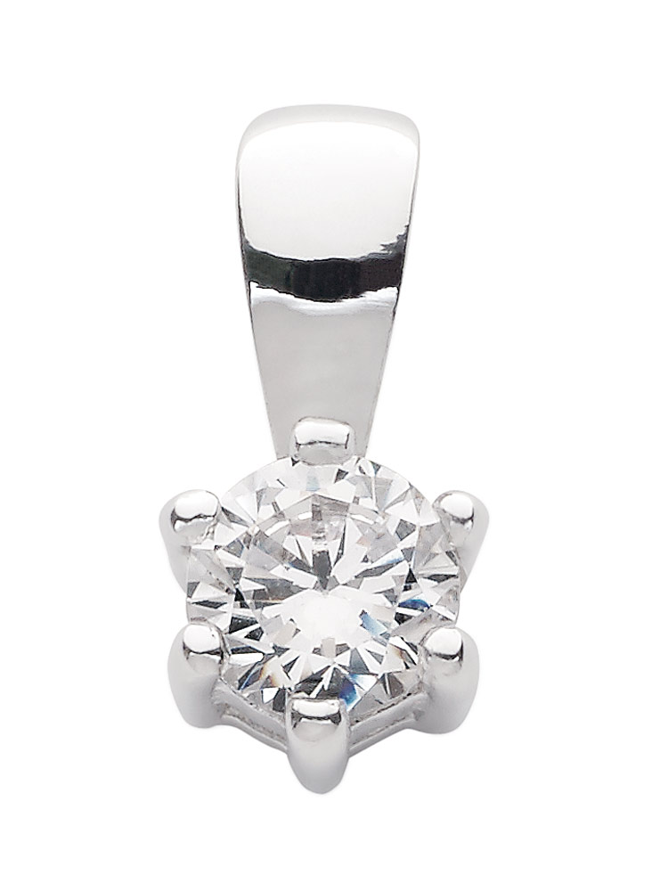 Kettenanhänger aus Silber mit Zirkonia (AN 166177)