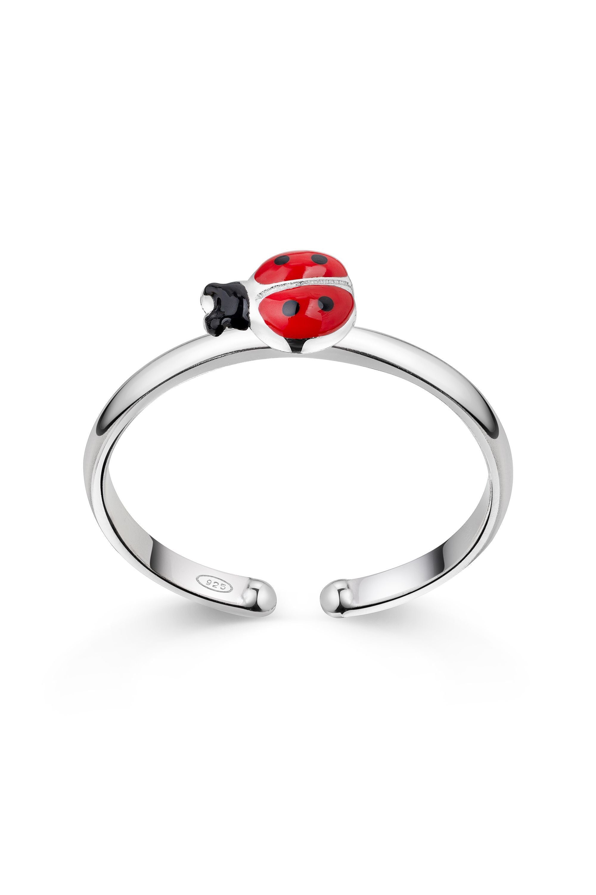 Scout Ring 925/- Sterling Silber rhodiniert Marienkäfer (160270001)