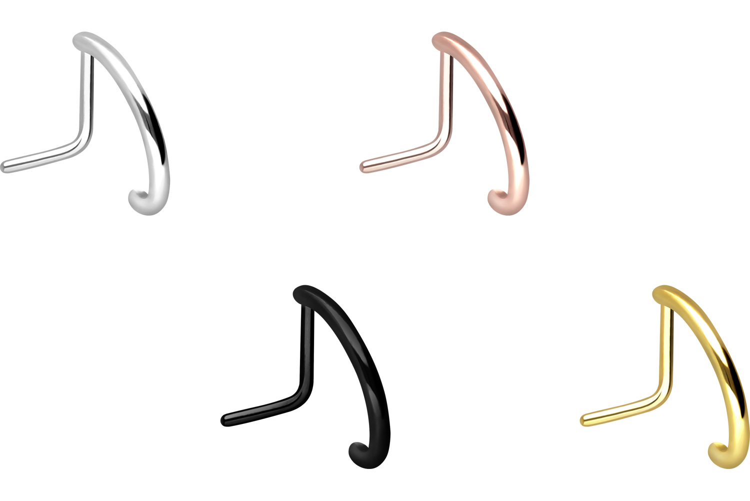 Chirurgenstahl Nasenstecker RUNDES DESIGN (SLX570R_[107052])