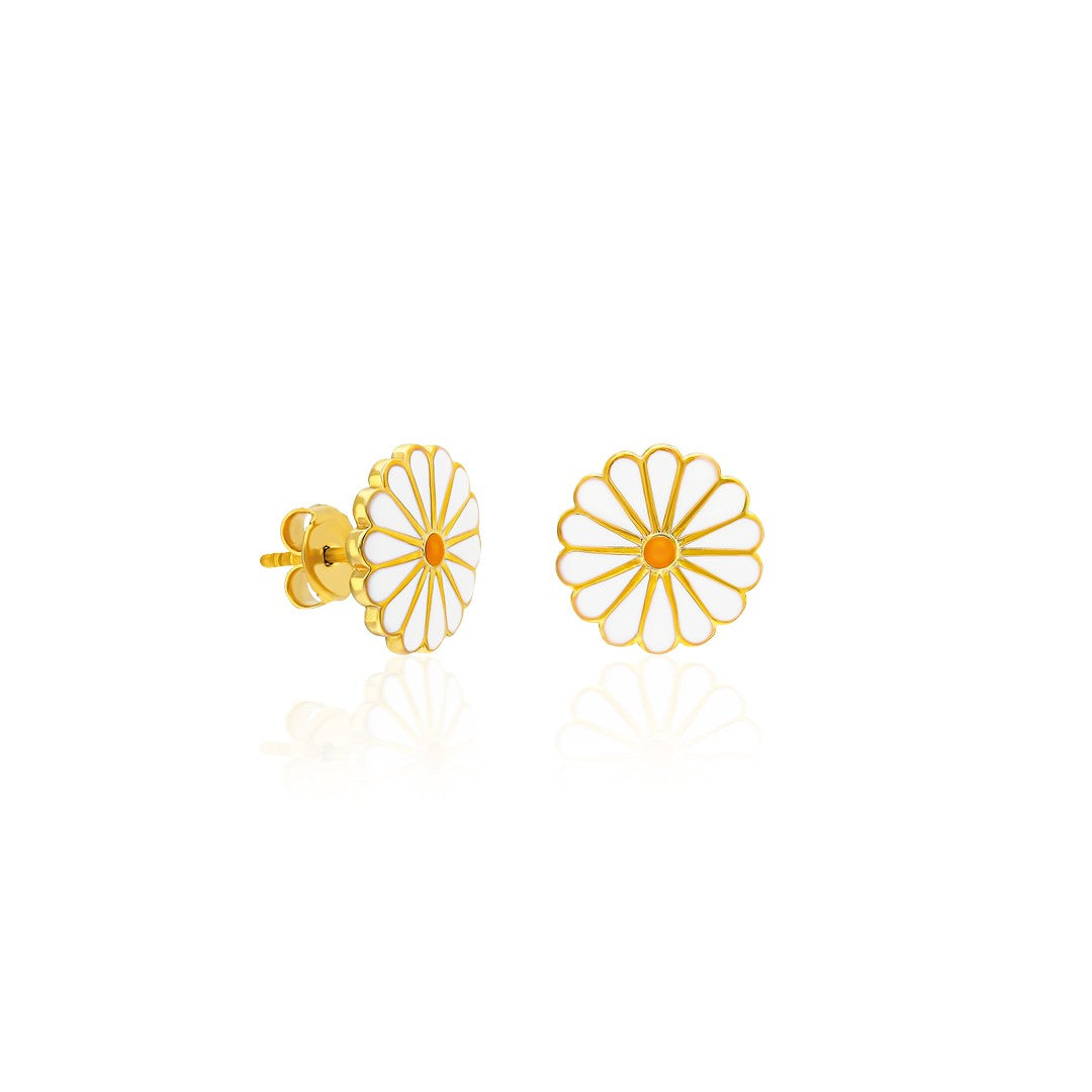 Daisy Earrings - 925 Silver