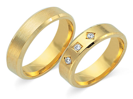 Trauringe 585 Gelbgold