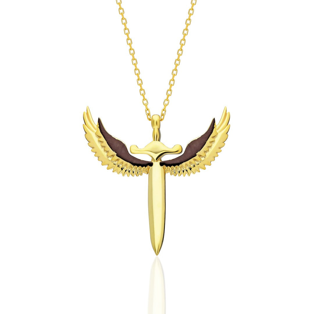 Angel Sword Necklace - 925 SILVER