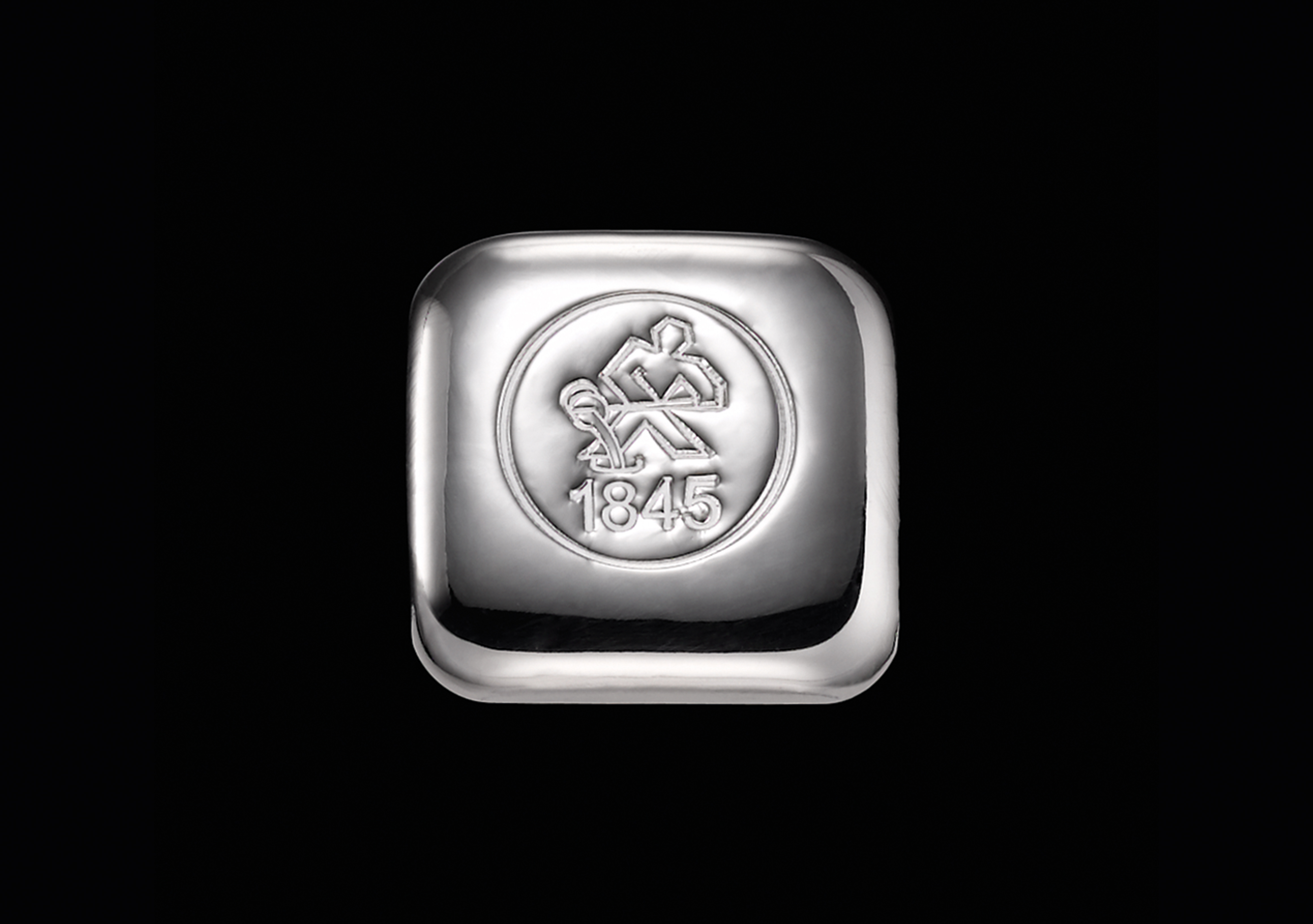 Silberbarren 1 Oz gegossen H+M (81012765)