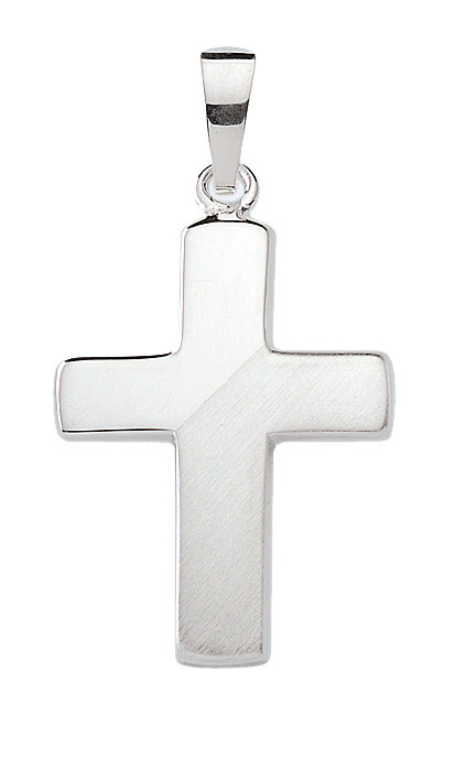 Kreuz Anhänger aus Silber