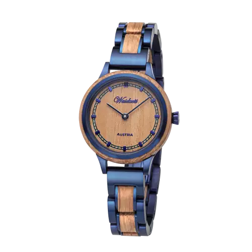 Damenuhr Waidzeit Petite Bleu