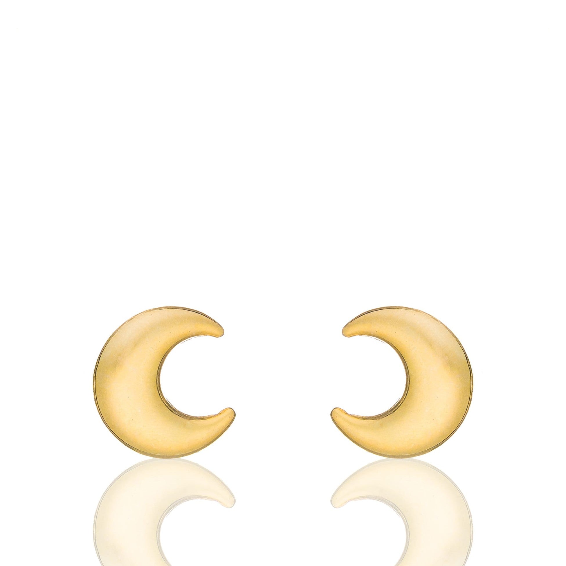 Moon Earrings - 925 Silver